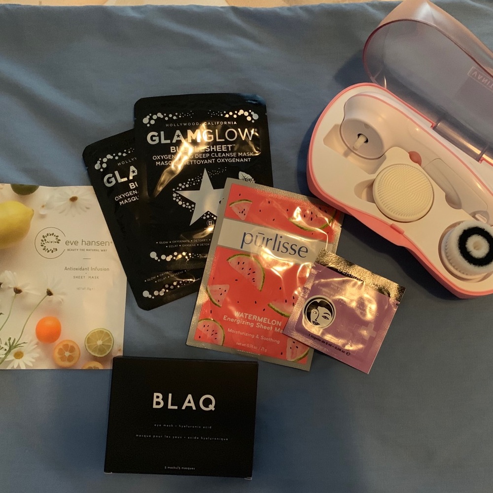 Beauty pack - face masks, eye masks, exfoliator